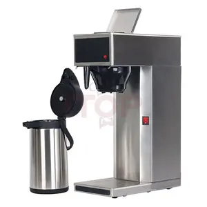 Edelstahl elektrische Filterkaffee maschine Filter Kaffee maschine kommerzielle Americano Maschine