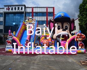 2018 mới nhà máy tùy chỉnh trực tiếp tiger slide inflatable, khô slide, thương mại <span class=keywords><strong>slides</strong></span> cần bán - Product Image 2