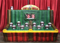 Commercial Chasse aux Souris IPS Défi Bataille Jeux D'arcade Gonflable Zapper Une Taupe Carnaval Jeux Interactifs