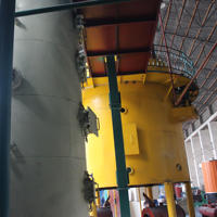 Extracteurs de solvant Rotocel à prix d'usine et à haut rendement en huile, équipement d'extraction par solvant hexane pour les usines d'huile végétale