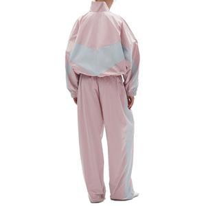 Manufacturer Wholesale Custom Casual <b>Tracksuit</b> With Side Stripes 100% Waterproof Nylon <b>Women</b>' <b>s</b> <b>Tracksuit</b> - Product Image 5