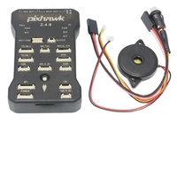 Contrôleur de vol Pixhawk PX4 Autopilot PIX 2.4.8 32 bits avec interrupteur de sécurité et buzzer, module d'extension 4G SD et I2C Splitter