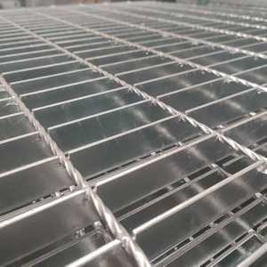 Système de drainage urbain de haute qualité <span class=keywords><strong>caillebotis</strong></span> en acier galvanisé à chaud pour les planchers de marches d'escalier au sol extérieur - Product Image 4