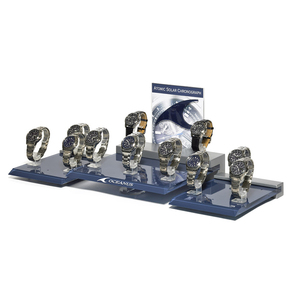 Việt Nam Nhà máy sang trọng cao cấp thương hiệu cửa hàng đồng hồ Acrylic hiển thị đứng trường hợp bảng Tủ chủ sở hữu hộp đồng hồ - Product Image 3