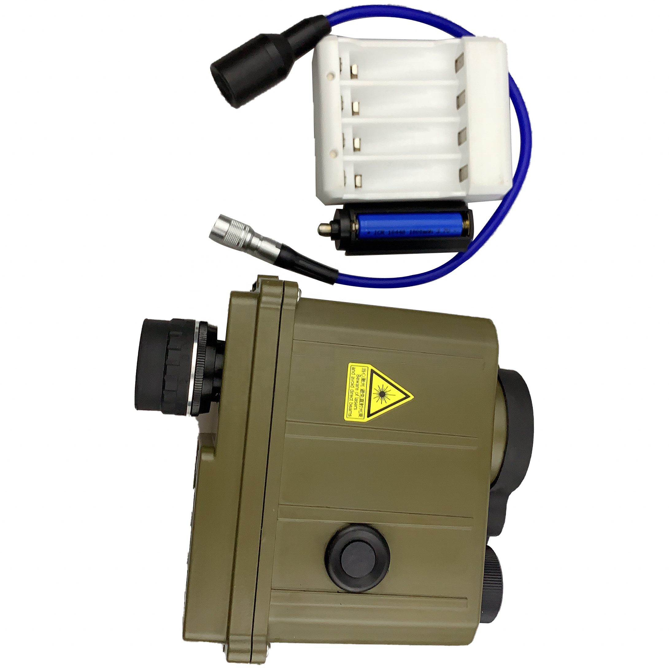 10km Laser Range Finder with RS232 Output, 7X Magnification, Ideal