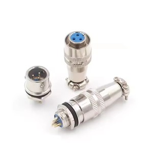 XS8 XS9 XS10 Conector Push-Pull conector rápido circular 2pin 3/4pin5pin Contacto chapado en oro Enchufe macho y hembra - Product Image 2