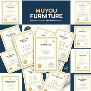 ตู้ครัวไม้อัดกันน้ำจากโรงงานโดยตรง <span class=keywords><strong>MUYOU</strong></span> พร้อมชั้นวางของติดผนังสำหรับบ้านครอบครัว ครัวแบบโมดูลาร์ - Product Image 6