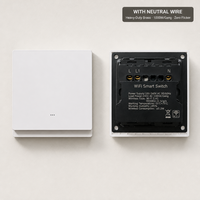 Prise intelligente Tuya Zigbee WiFi 86 1000W 13A avec neutre CE RoHS CB, bornes en laiton, compatible Alexa Google pour la domotique