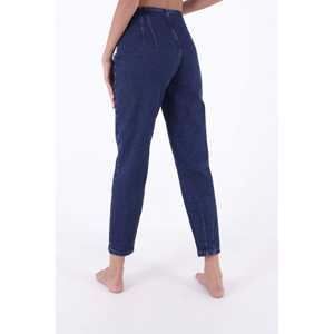Women's Jeans Trousers with Durable <b>Dart</b> Detail at Waist and Ankles - Product Image 2