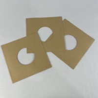 Sobres de Papel Personalizados, Sobres de Papel Kraft Marrón, Embalaje Personalizado para CD, Caja de Envío con Ventana