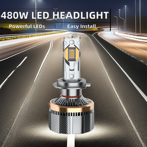 Nuevo Diseño Faro LED de Alta Potencia 480W 50000LM Chips 3570 Canbus Fácil Instalación H1, H3, <span class=keywords><strong>H11</strong></span>, 9005, 9006, H4, H13, 9004, H7 - Product Image 4