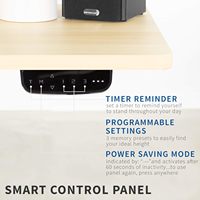 VIVO Cadre de bureau ergonomique moderne à hauteur réglable électrique, 3 pieds, pour coin, en acier allié DESK-V133E