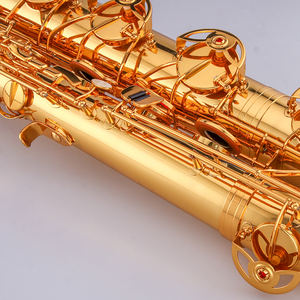 Sassofono Baritono Taishan in Mib Laccato Oro Strumento a Fiato - Product Image 4