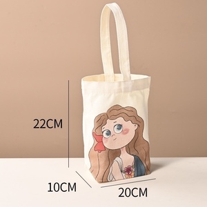 Custom Printed Eco Recycled Blank Personalized Boat Canvas Tote <b>Bag</b> Adjustable Buckle Zipper Closure Reusable <b>Medium</b> <b>Size</b> - Product Image 5