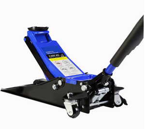 Cric hydraulique de levage de sol pour changement de pneus de voiture, SUV compact, berline 2.5T, ultra-plat horizontal en acier inoxydable - Product Image 6