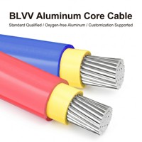 Günstiges BLV Einadriges Aluminiumkabel BLVV Doppelschichtiges PVC-Isoliertes Kabel für Wohngebäudeverkabelung