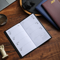 Cuadernos 2027 Wochenplaner Notizbuch Premium Goldfolie Terminplaner A6 120 Seiten Notizblock Geschäftsgeschenke