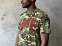 Fabricant de t-shirts Hongguan, fabricant sur mesure, t-shirts camouflage de haute qualité, impression sérigraphique, t-shirts camouflage 100% coton
