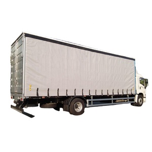 Trung Quốc mới tùy chỉnh <span class=keywords><strong>Isuzu</strong></span> Giga Rèm bên hộp xe tải bạt PVC xe tải trượt với thép carbon và hợp kim nhôm - Product Image 2