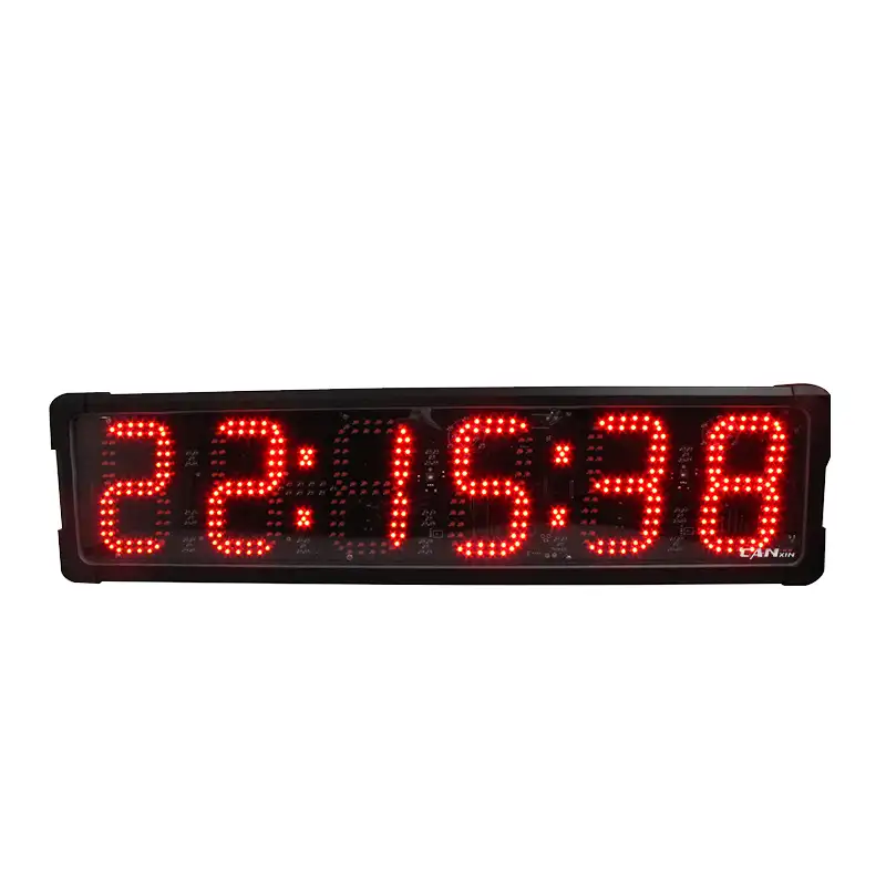 Ganxin卸売大型LED時計デジタルスポーツレースマラソンタイマーNTP/APP/GPS機能を備えたカスタマイズされたランニングペース時計