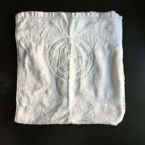 水吸収ホワイトテリータオル布ラグ工業用ワイパー用 - Product Image 4