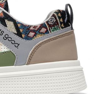 รองเท้าผ้าใบผู้ชายพื้นหนา รุ่นใหม่ ปี 2026 สำหรับนักเรียน ระบายอากาศได้ดี หนังแท้ สไตล์ลำลอง ทันสมัย - Product Image 3