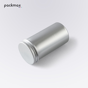 Flacon rond en aluminium de 100 ml (43*86 mm) en stock pour vitamines, comprimés, capsules - Vente en gros de boîtes métalliques pour médicaments et produits de santé - Product Image 3