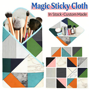 Patch en velcro imprimé en microfibre ultra-fine, chiffon magique cosmétique auto-adhésif, chiffon moelleux silencieux, chiffon d'emballage pour appareil photo - Product Image 5