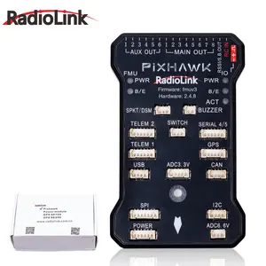 原装制造商Radiolink FC PIXHAWK PIX4，用于带电源模块安全开关蜂鸣器PIXHAWK FC的四轴飞行器遥控游戏