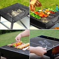 Barbecue au charbon de bois Portable et ignifuge, fabricant professionnel