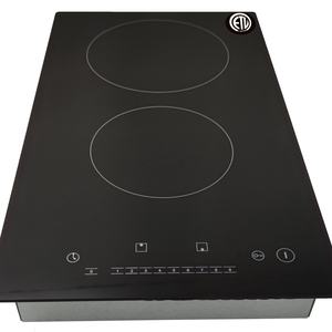 Cocina Radiante Vertical, Dos Hornillas Infrarrojas, 2 Quemadores, Cocina Infrarroja, ETL 240V - Product Image 4