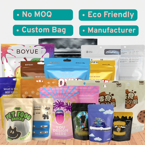 Sac à fermeture éclair en aluminium imprimé sur mesure, qualité alimentaire, réutilisable, pour emballage de noix épicées, emballage alimentaire, sachet debout - Product Image 2