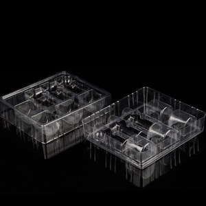 PVC Transparent Inner Tray For Cosmetic Packaging Customizable Size Injection Molding Medical Beauty Use - Product Image 2