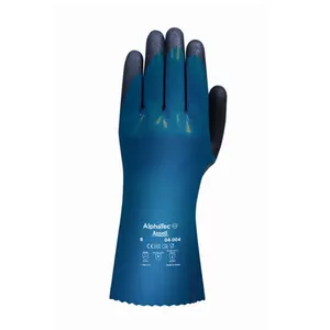 Ansell 04-004 Guantes De Trabajo 손 보호 산업용 화학 저항 헤비 듀티 니트릴 작업 안전 장갑