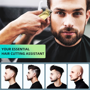 Tondeuse à cheveux professionnelle haut de gamme pour hommes, avec corps en métal coloré, nouvelle tondeuse à cheveux, affichage numérique LED - Product Image 2