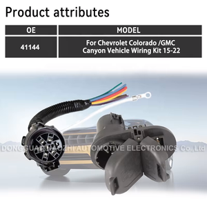 Ensamblaje de cables para la solución de remolque Hopkins Arnés de cableado del vehículo 41144 11141144 para Chevrolet Colorado / GMC Canyon 2015-2022 - Product Image 2