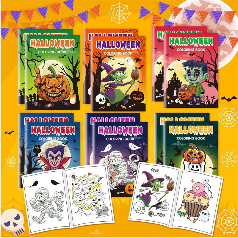 Colorful  6books 12sheets