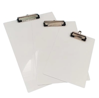 Impression personnalisée de panneau d'agrafe de Sublimation de haute qualité pour le presse-papiers de bureau d'hôpital d'école de commerce A4 A5 B5