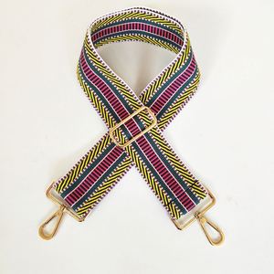 Stylish 5cm <b>Replacement</b> Crossbody Purse Straps Strong Embroidered Guitar Belt for Handbag - Product Image 3