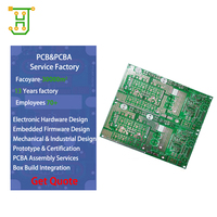 Service de fabrication et d'assemblage de circuits imprimés flexibles Jiehao, fabricant OEM de circuits imprimés Rogers 5880, modèle B075, épaisseur de cuivre de 0,5 à 2 oz