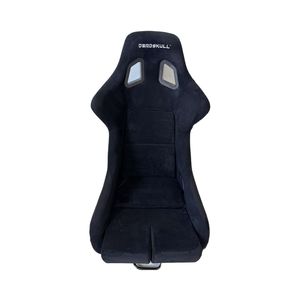 Asiento de Carreras Deportivo de Fibra de Carbono y Terciopelo de Alta Calidad Cómodo Asiento de Cubo Modificado para Auto en Oferta Universal para Juegos - Product Image 2