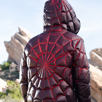 Vestes pour hommes BINBEIER avec logo personnalisé, vente en gros, veste matelassée imperméable, veste matelassée thermoréactive changeant de couleur pour hommes, Spider