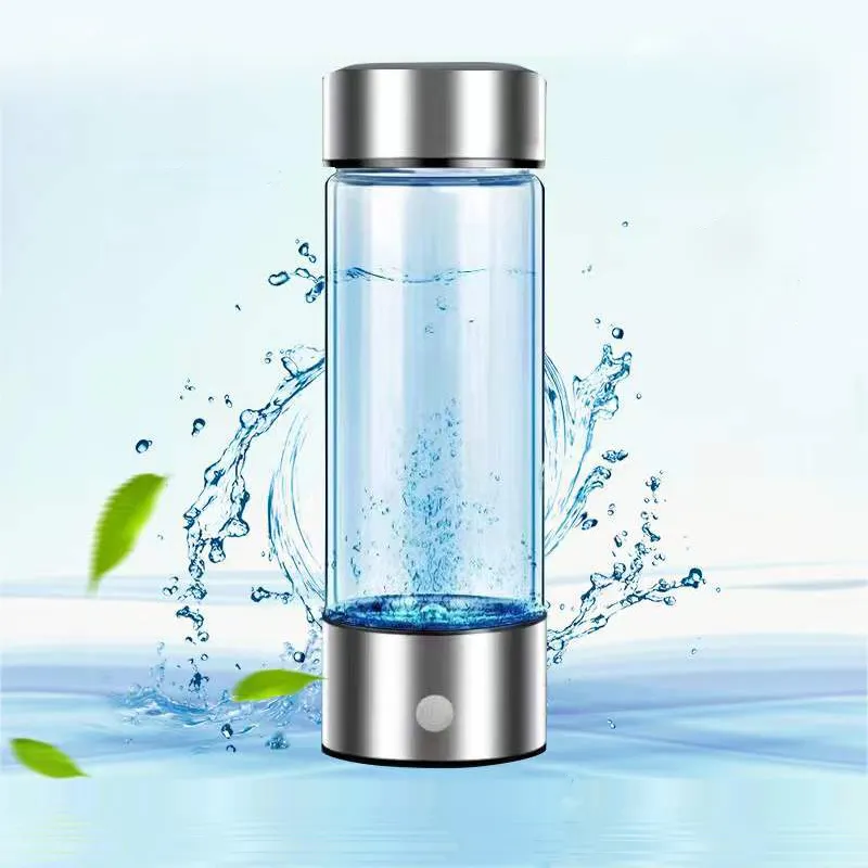 Reizen Waterstof Waterfles Usb Oplaadbare Rijke Waterstof Waterfles Generator Kwaliteit Gezond Drinkwater Ionisator Cup