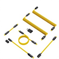 Câble de données multifonction Type-C avec projection haute définition 8K, charge PD140W/20GB, prise en charge OTG, utilisation en mode Spring