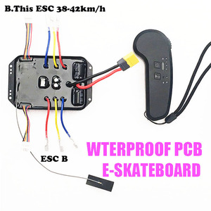 Mới không thấm nước điều khiển Mainboard 50.4V 72V 90A OLED điều khiển từ xa DIY Electric Scooter Skateboard ESC - Product Image 5