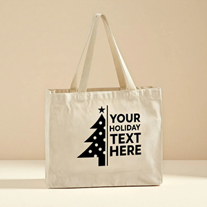 Custom Heavy Duty <b>Tech</b> Company Promotional Gift <b>Bag</b> Horizontal Shopping <b>Bag</b> Personalized Full Gusset Tote <b>Bags</b> With Your Logo - Product Image 3