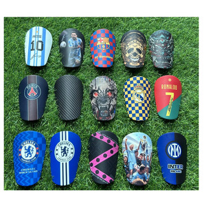 Thêm nhỏ mini bóng đá thể thao <span class=keywords><strong>Shin</strong></span> Miếng đệm đầu gối miếng đệm bảo vệ thiết bị thêm nhỏ bóng đá thể thao <span class=keywords><strong>Shin</strong></span> chân bảo vệ hâm nóng - Product Image 1