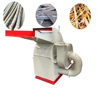Machine à sciure de bois de type 600 pour matériaux fibreux souples Broyeur à bois monté sur remorque