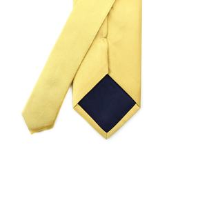 Bonita Casa de Campo Regimental China venta al por mayor corbata personalizada Grosgrain 100% seda Jacquard tejido hombres mostaza amarillo corbata <span class=keywords><strong>para</strong></span> hombres - Product Image 6