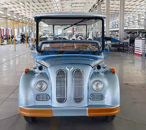 Carro de Turismo Clásico de Alta Calidad, Buggy Antiguo de Alta Gama Personalizado, Carro Eléctrico Vintage de 11 Asientos para Turismo - Product Image 4